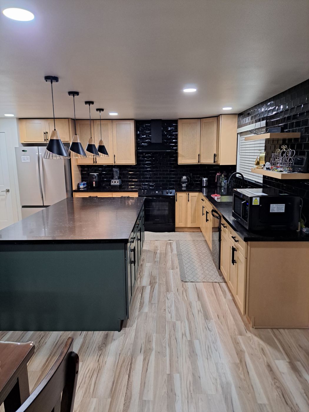 The kitchen at Fountain of Blessings adult family home